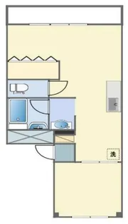 大商第一マンション【1階】の間取り