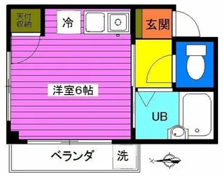 グリーンローヤル【2階】の間取り