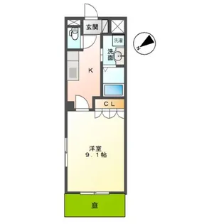 神奈川県小田原市西酒匂3【マンション】の間取り
