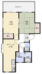埼玉県春日部市中央3【マンション】の間取り