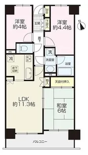神奈川県横須賀市森崎1【マンション】の間取り