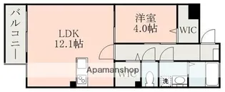 ハイムセラ嘉島【3階】の間取り