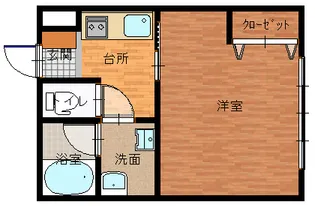 リコーヒルズ 庄内町余目字土堤下【1階】の間取り
