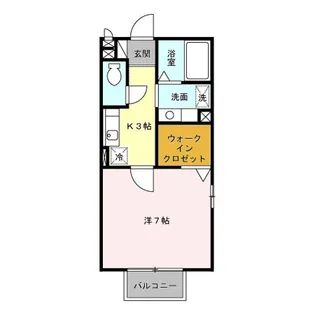 神奈川県横浜市保土ヶ谷区岡沢町【アパート】の間取り