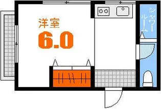 カステッロビル【5階】の間取り