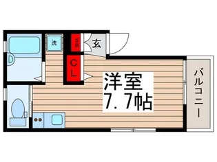 カルチェ南柏【3階】の間取り