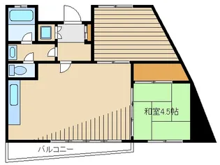 白子台ハイム【6階】の間取り