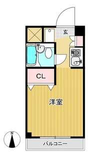 シャルマン高砂II【3階】の間取り
