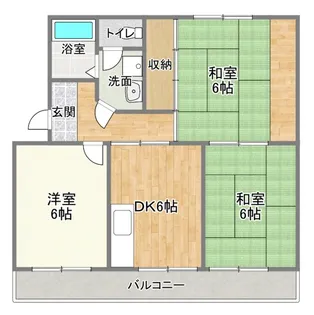ベルハイムII【2階】の間取り