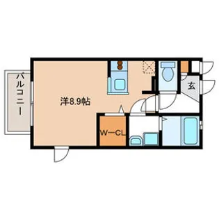 ヒルズ藤が丘【2階】の間取り
