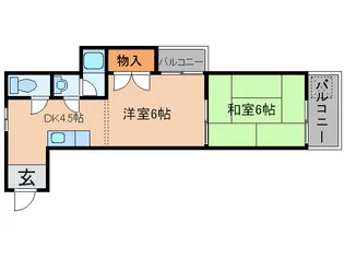 メゾン21【2階】の間取り