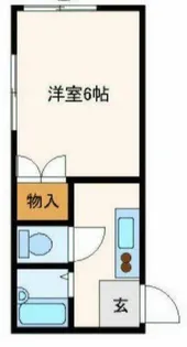 南台ハウス【1階】の間取り