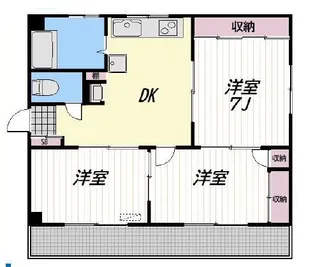LUCIUS(ルキウス)【2階】の間取り