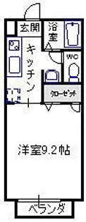 ポポラーレA【1階】の間取り