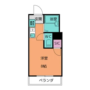 ディアコート原【1階】の間取り