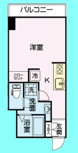 マンションニュー池上【2階】の間取り