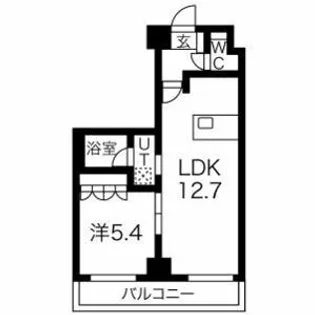 LEXE八広【5階】の間取り