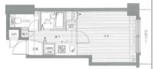 アヴァンティーク荻窪【4階】の間取り
