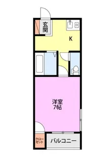 SAJA-SKY2nd【2階】の間取り