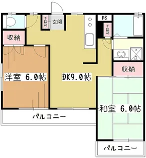 グレース【2階】の間取り