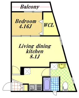 S7 hills【2階】の間取り