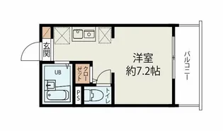 カーサフェリーチェ西新井【1階】の間取り