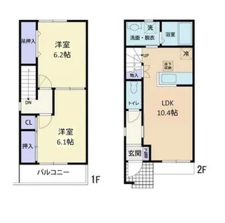 Primevere【1階】の間取り