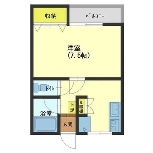 パル荒川【2階】の間取り