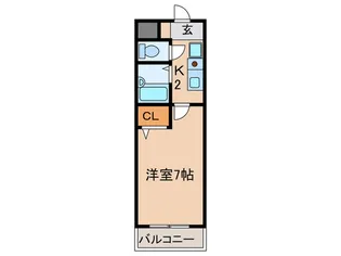 セントラルハイツ五才美【3階】の間取り