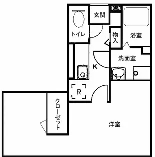 ジュリエットMISAWA【1階】の間取り