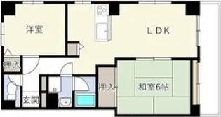 INOVE豊平公園【6階】の間取り