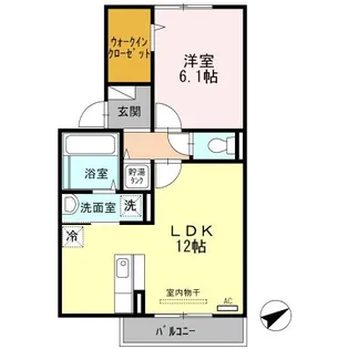 サニークレスト三和【2階】の間取り