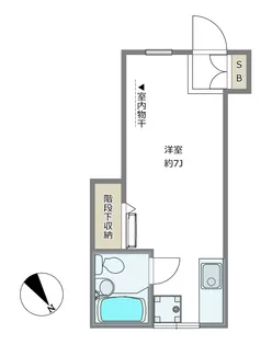 エンゼルハイム【1階】の間取り