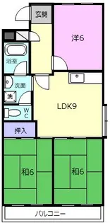グレイスハイツ【1階】の間取り
