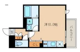 レジデンスサルバトーレ【3階】の間取り