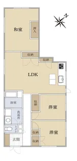 メゾンド小金井【1階】の間取り