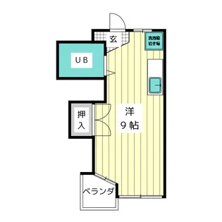 スクエア藤ヶ丘【3階】の間取り