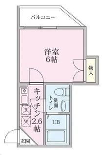 パルティール・デュオ【1階】の間取り