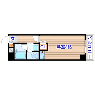 日宝プロシード榴岡【3階】の間取り