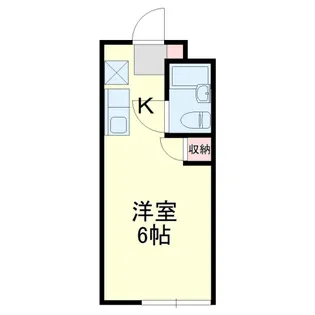 メゾンアランテB【1階】の間取り