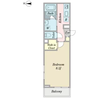 EXCELLENT【2階】の間取り