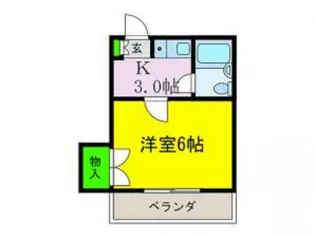 シティクロダ【2階】の間取り