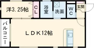 グランディール桑名【2階】の間取り