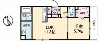 MiWise【2階】の間取り
