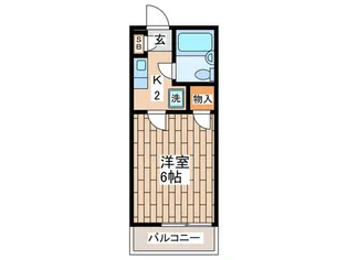 ベルメゾン【3階】の間取り