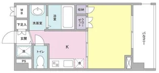 グリーチネ元町【5階】の間取り