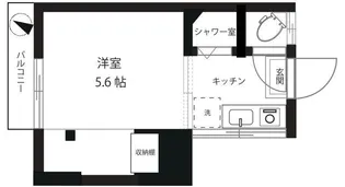 藤ハウス【2階】の間取り