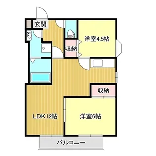 ハイツ田島【2階】の間取り