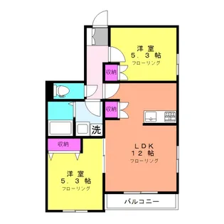 グレイスメゾン【1階】の間取り