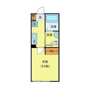 ルアネス上福岡【2階】の間取り